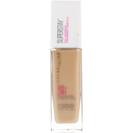 Maybelline, Super Stay, base de cobertura total, 220 Bege natural, 30 ml