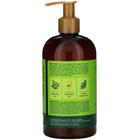 SheaMoisture, Power Greens Conditioner, Moringa & Avocado, 13 fl oz (384 ml) - Image 2