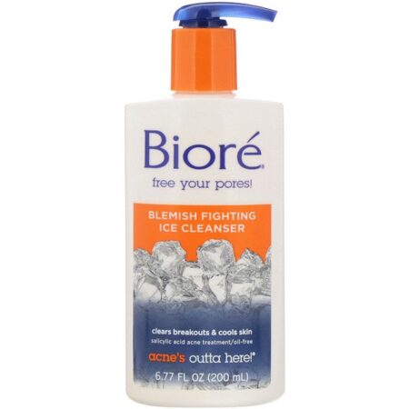 Biore, Limpador refrescante de combate às marcas da acne, 6,77 fl oz (200 ml)