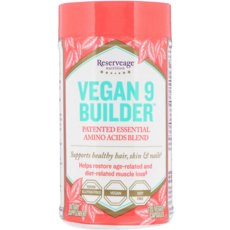 ReserveAge Nutrition, Vegan 9 Builder, 120 Veggie Capsules