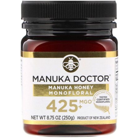 Manuka Doctor, Mel Manuka Monofloral, MGO 425+, 250 g (8,75 oz)