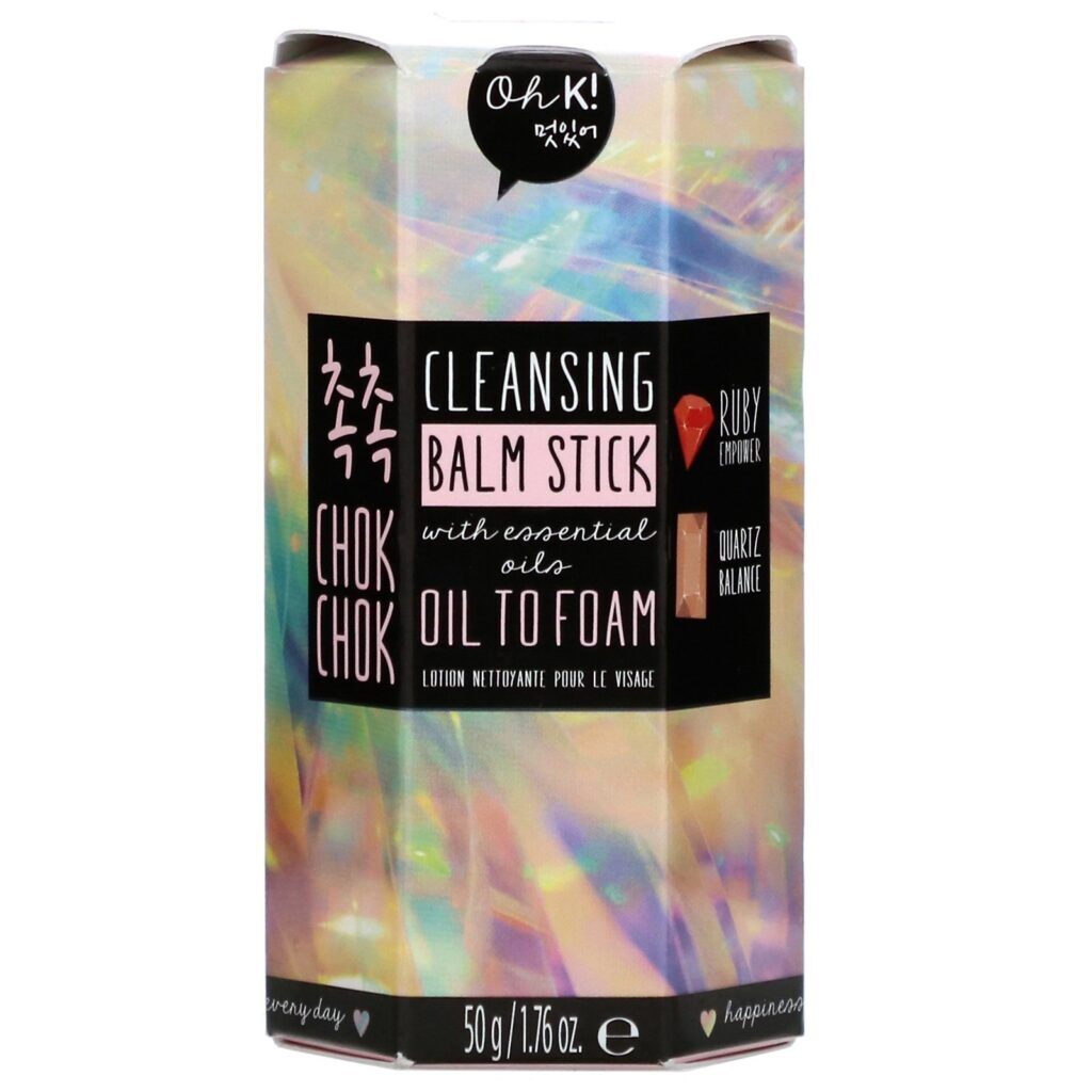 Oh K!, Chok Chok, Cleansing Balm Stick, 1.76 oz (50 g) - Imagem 2