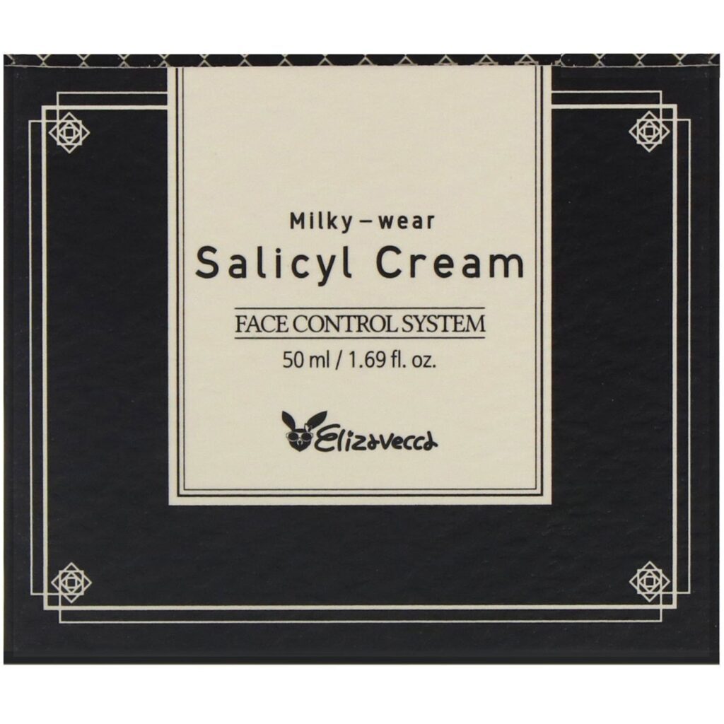 Elizavecca, Milky-Wear, Salicyl Cream, Face Control System, 50 ml (1,69 fl oz) - Imagem 2