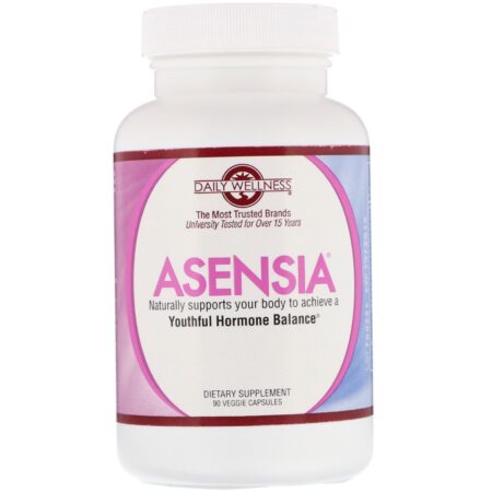 Daily Wellness Company, Asensia, Youthful Hormone Balance, 90 Cápsulas Vegetais - Image 3