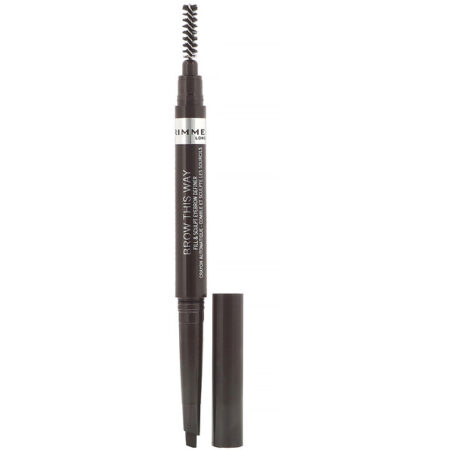 Rimmel London, Delineador de sobrancelha Brow This Way, 003 Marrom escuro, 0,25 g