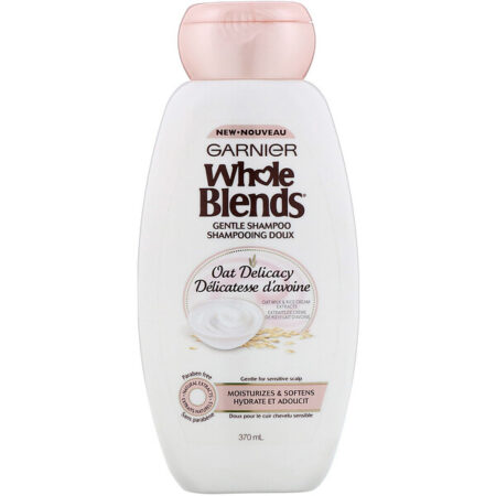 Garnier, Whole Blends, shampoo suave delicadeza de aveia, 370 ml