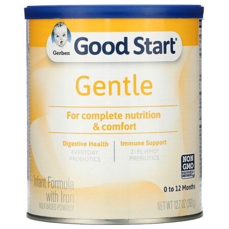 Gerber, Good Start, Gentle, Infant Formula with Iron, 0 to 12 Months, 12.7 oz (360 g)