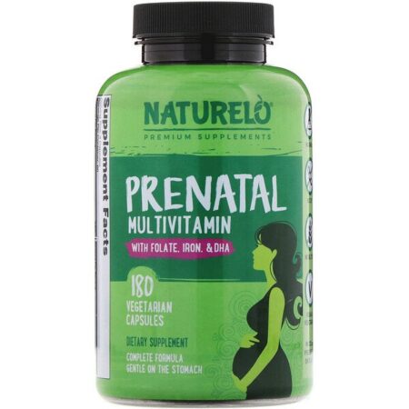 NATURELO, Prenatal Multivitamin, 180 Vegetarian Capsules