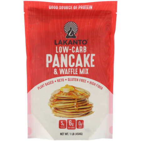 Lakanto, Low-Carb Pancake & Waffle Mix, 1 lb (454 g)