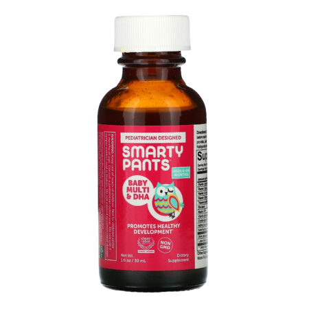 SmartyPants, Baby Multivitamin & DHA Drops, 1 fl oz (30 mL) - Image 3