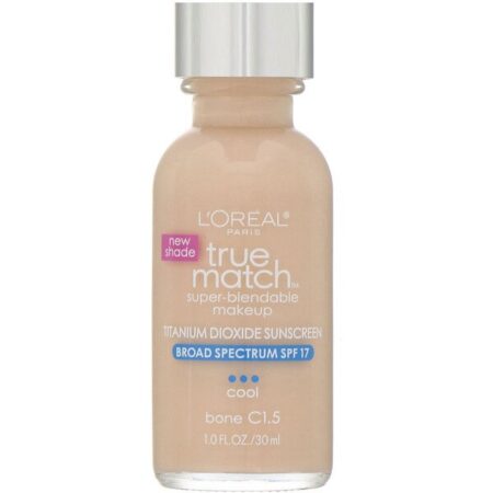 L'Oreal, Maquiagem True Match Super-Blendable, Bone C1.5, 30 ml