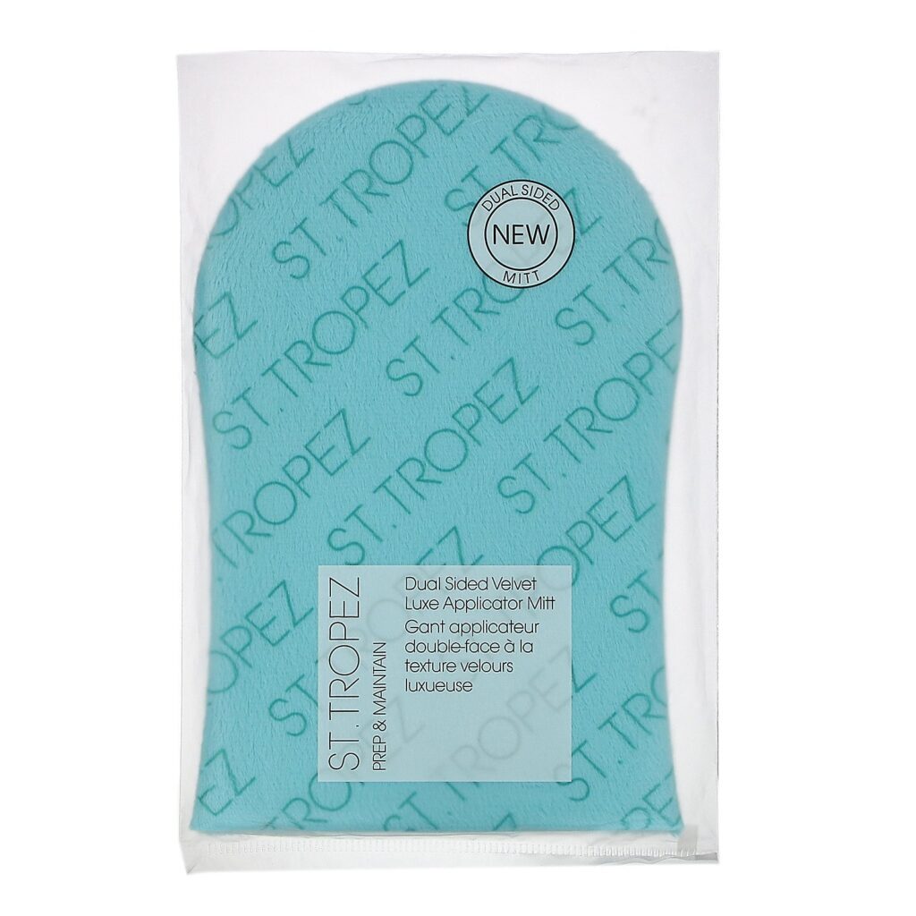 St. Tropez, Dual Sided Velvet Luxe Applicator Mitt, 1 Piece - Imagem 2