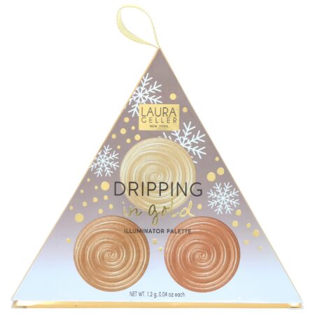 Laura Geller, Dripping in Gold, Paleta de Iluminadores, 1,2 g cada (0,04 oz) - Image 2