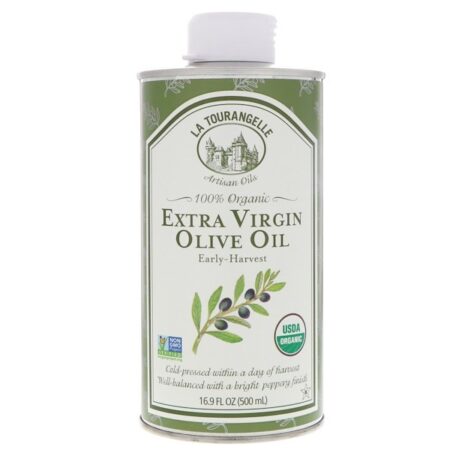 La Tourangelle, Azeite de Oliva Extra Virgem 100% Orgânico, 500 ml (16,9 fl oz)