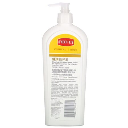 O’Keeffe’s, Skin Repair, Body Lotion, 12 oz (340 g) — foto 2 O’Keeffe’s, Skin Repair, Body Lotion, 12 oz (340 g) — foto 2