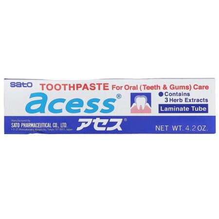 Sato, Acess, Creme dental de cuidado oral, 125 g