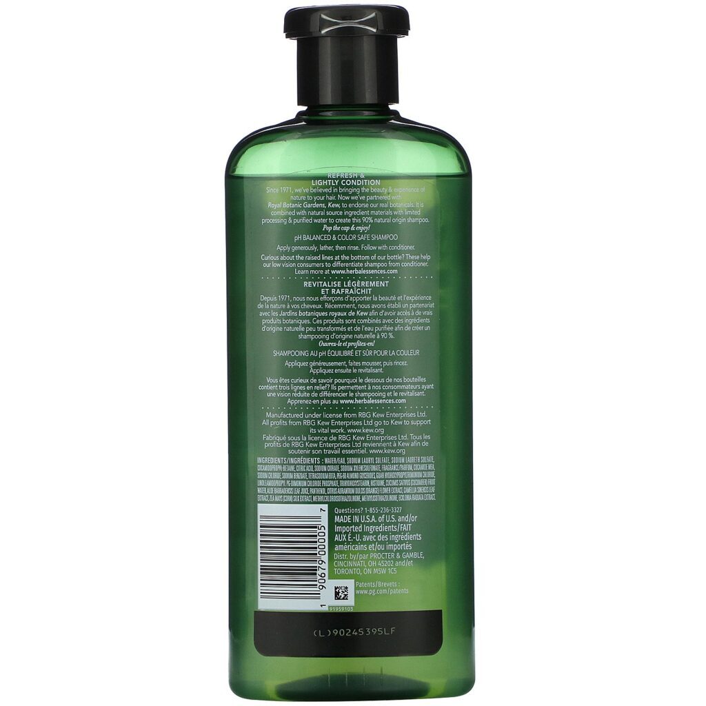 Herbal Essences, Sheer Moisture Shampoo, Cucumber & Green Tea, 13.5 fl oz (400 ml) - Imagem 2