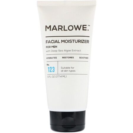 Marlowe, Hidratante facial masculino, No. 123, 177,4 ml