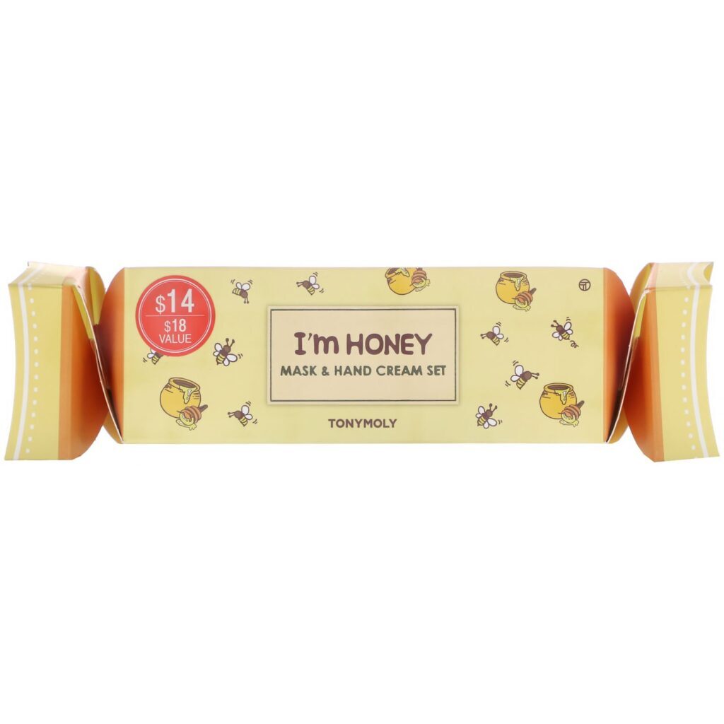 Tony Moly, I'm Honey, Mask & Hand Cream Set, 4 Piece Set - Imagem 3