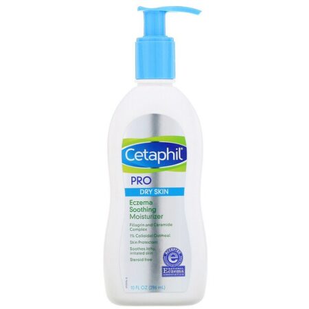 Cetaphil, Pro, hidratante calmante para eczema, pele seca, 296 ml