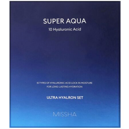 Missha, Super Aqua, Conjunto Ultra Hyalron, 4 Peças - Image 2