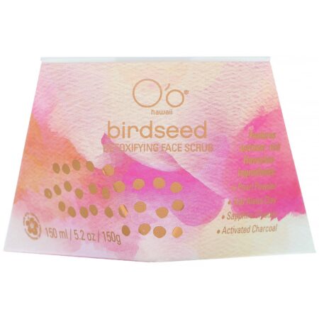 O'o Hawaii, Birdseed, Esfoliante facial desintoxicante, 150 g (5,2 oz) - Image 2