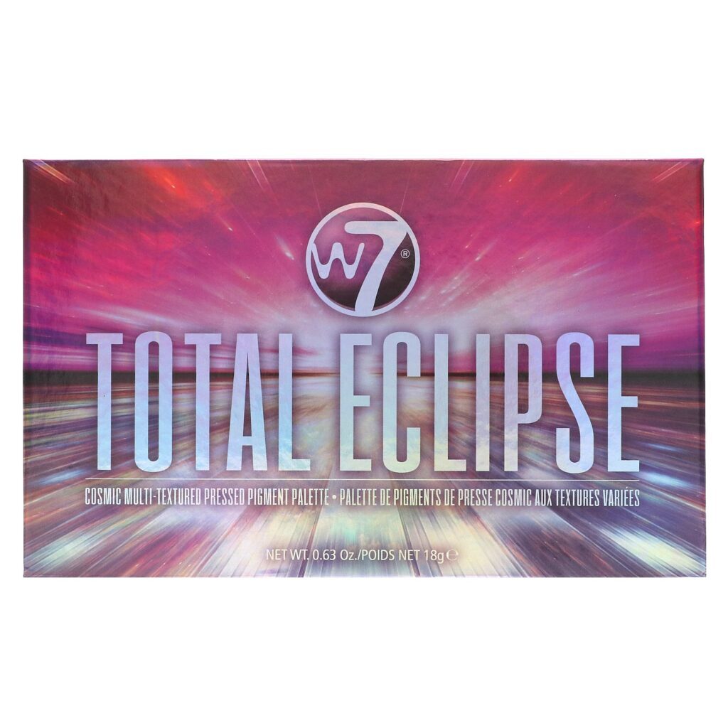 W7, Total Eclipse, Cosmic Multi-Textured Pressed Pigment Palette, 0.63 oz (18 g) - Imagem 2