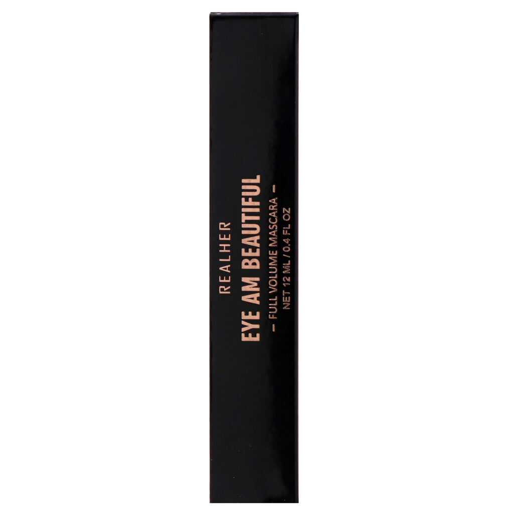 RealHer, Eye Am Beautiful, Full Volume Mascara, Black, 0.4 fl oz (12 ml) - Imagem 2