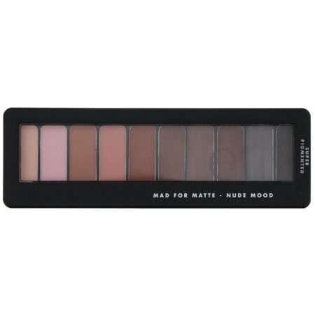 E.L.F., Paleta de Sombra em Tons Matte, Mad for Matte, Nude Mood, 14 g (0,49 oz) - Image 2