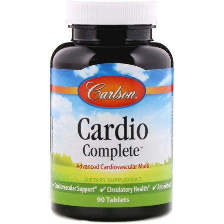 Carlson Labs, Cardio Complete, Advanced Cardiovascular Multi, 90 Tablets