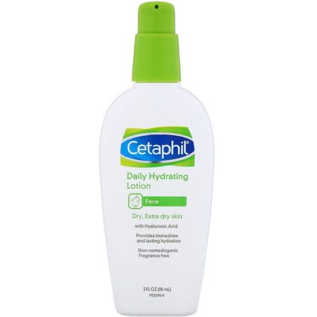 Cetaphil, Loção hidratante diária com ácido hialurônico, 88 ml