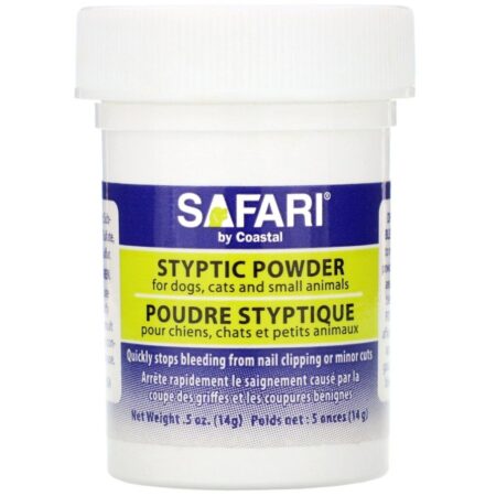 Safari, Styptic Powder for Dogs, Cats and Small Animals , .5 oz (14 g) - Imagem 3