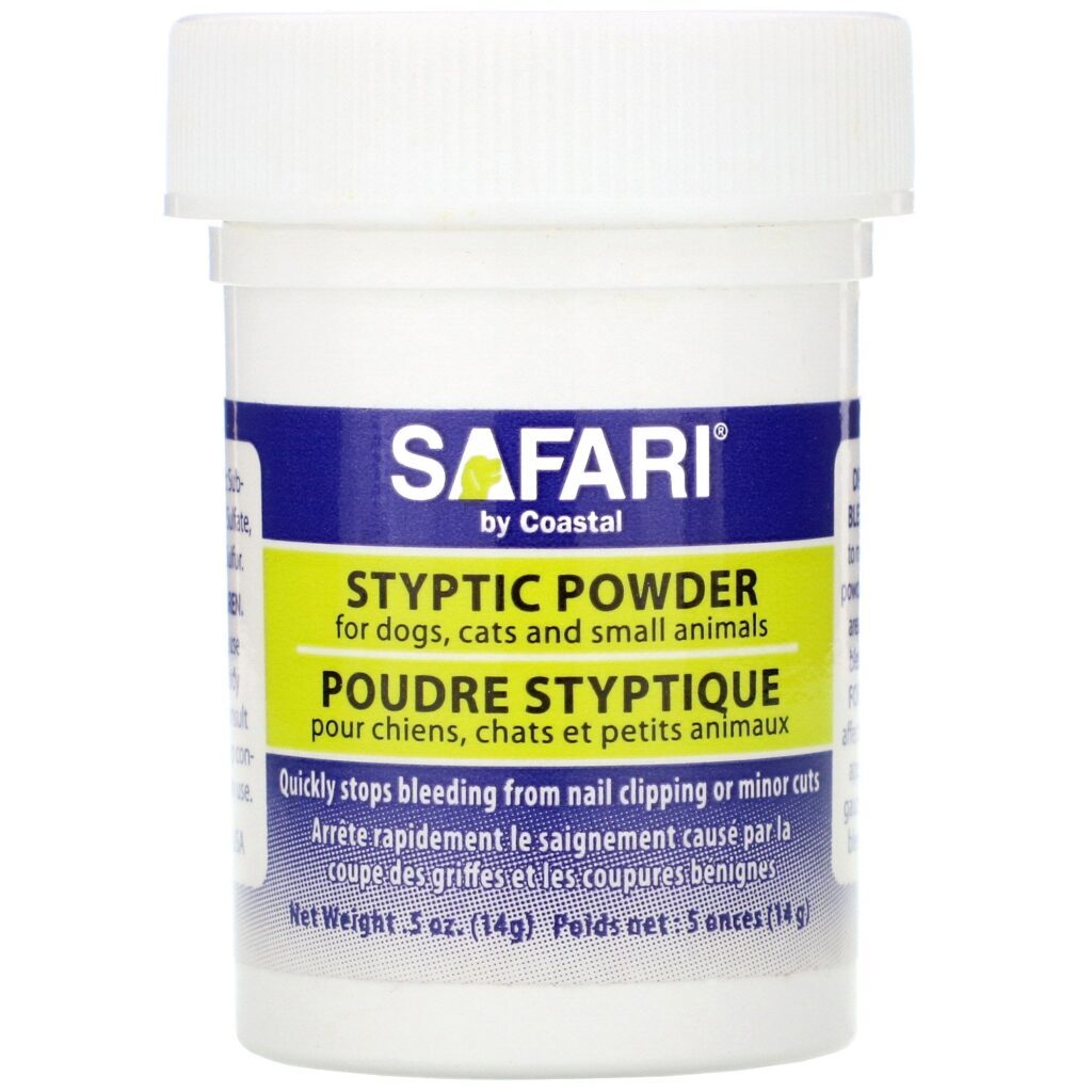 Safari, Styptic Powder for Dogs, Cats and Small Animals , .5 oz (14 g) - Imagem 3