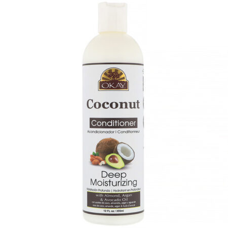 Okay Pure Naturals, Deep Moisturizing Conditioner, Coconut, 12 fl oz (355 ml)