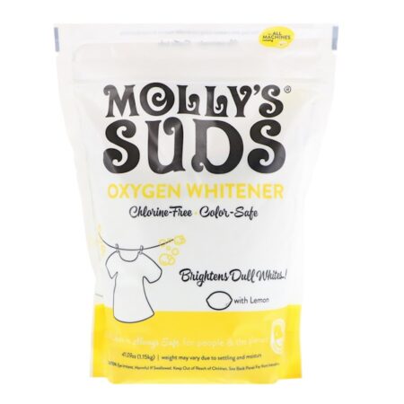 Molly's Suds, Branqueador de Oxigênio, 41,09 oz (1,15 kg)