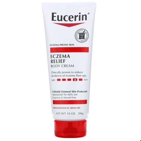 Eucerin, Eczema Relief, Body Cream, Fragrance Free, 14 oz (396 g)