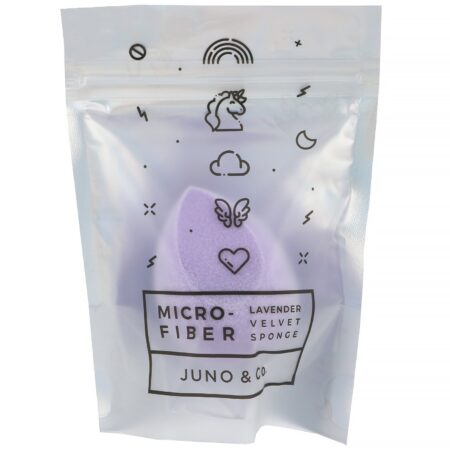 Juno & Co., Esponja de Microfibra, Lavanda Aveludada, 1 Unidade - Image 2