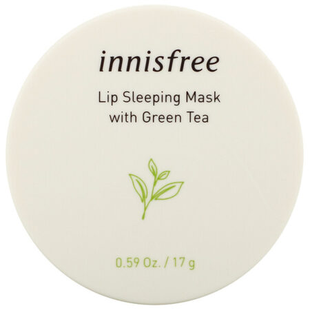 Innisfree, Lip Sleeping Mask with Green Tea, 0.59 oz (17 g)