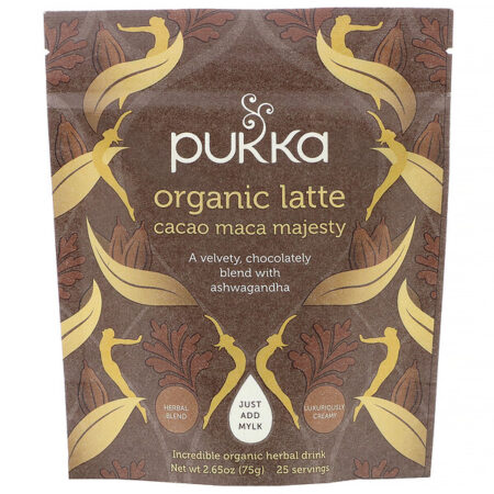 Pukka Herbs, Latte Orgânico Cacao Maca Majesty, 75 g (2,65 oz)