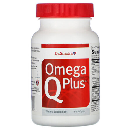 Dr. Sinatra, Omega Q Plus, 60 Softgels