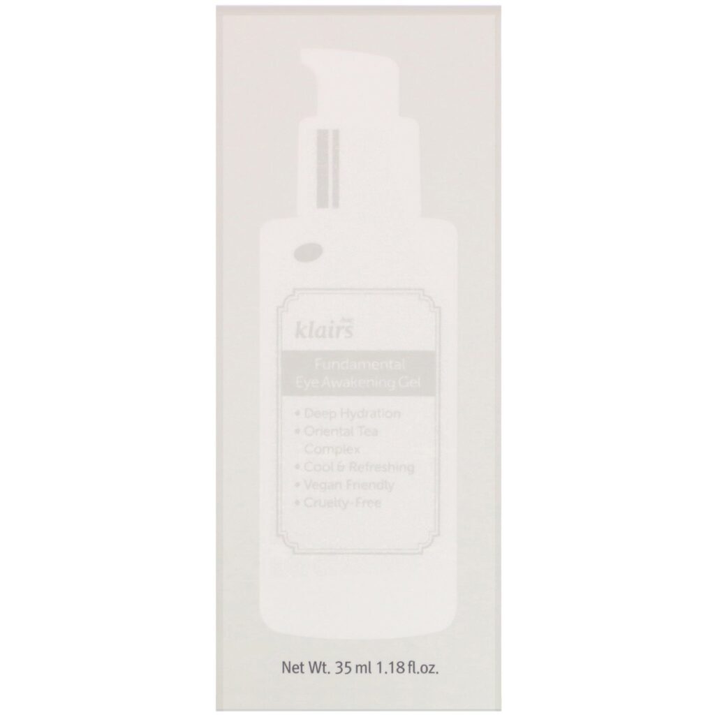 Dear, Klairs, Fundamental Eye Awakening Gel, 1.18 fl oz (35 ml) - Imagem 2