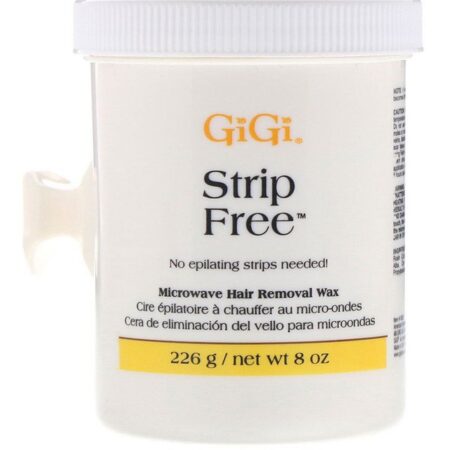 Gigi Spa, Cera de Microondas para Remoção de Pêlos sem Tiras, 8 oz (226 g)