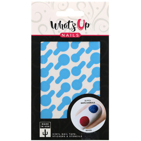 Whats Up Nails, Stencils de pontos, 32 peças