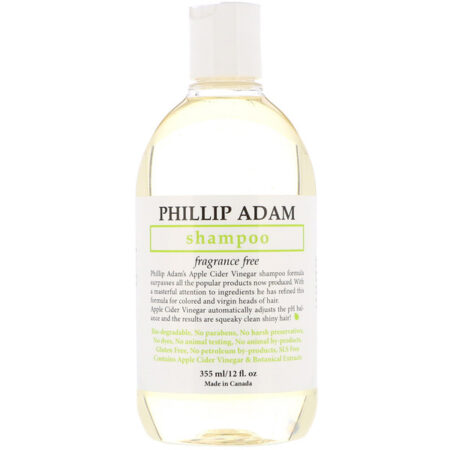 Phillip Adam, Shampoo, Fragrance Free, 12 fl oz (355 ml)