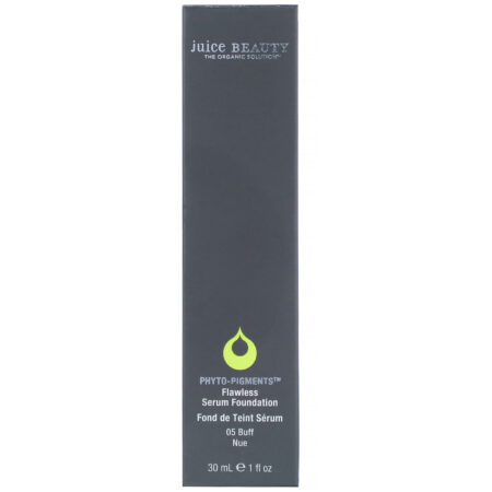 Juice Beauty, Phyto-Pigments, Flawless Serum Foundation, 05 Buff, 1 fl oz (30 ml) - Image 2