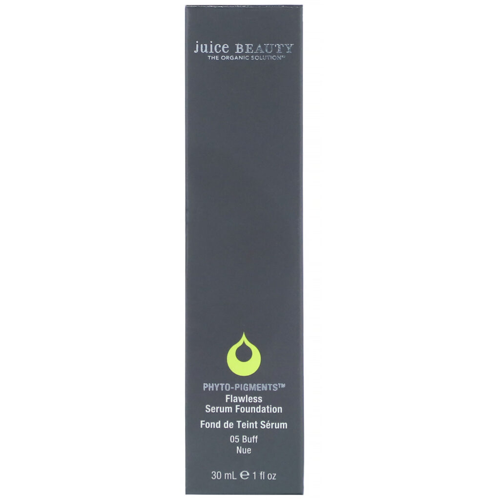 Juice Beauty, Phyto-Pigments, Flawless Serum Foundation, 05 Buff, 1 fl oz (30 ml) - Imagem 2