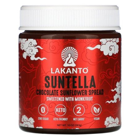 Lakanto, Suntella, Chocolate Sunflower Spread, 10 oz (283 g)