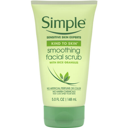 Simple Skincare, Esfoliante facial suavizante, 148 ml