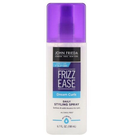 John Frieda, Frizz Ease, Dream Curls, spray diário para pentear, 198 ml