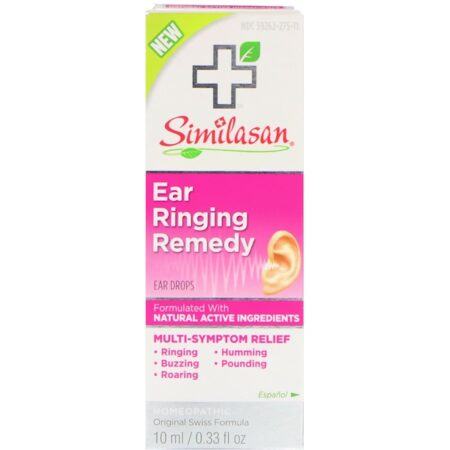 Similasan, Remédio para Zumbido no Ouvido, Gotas Auriculares, 10 ml (0,33 fl oz)